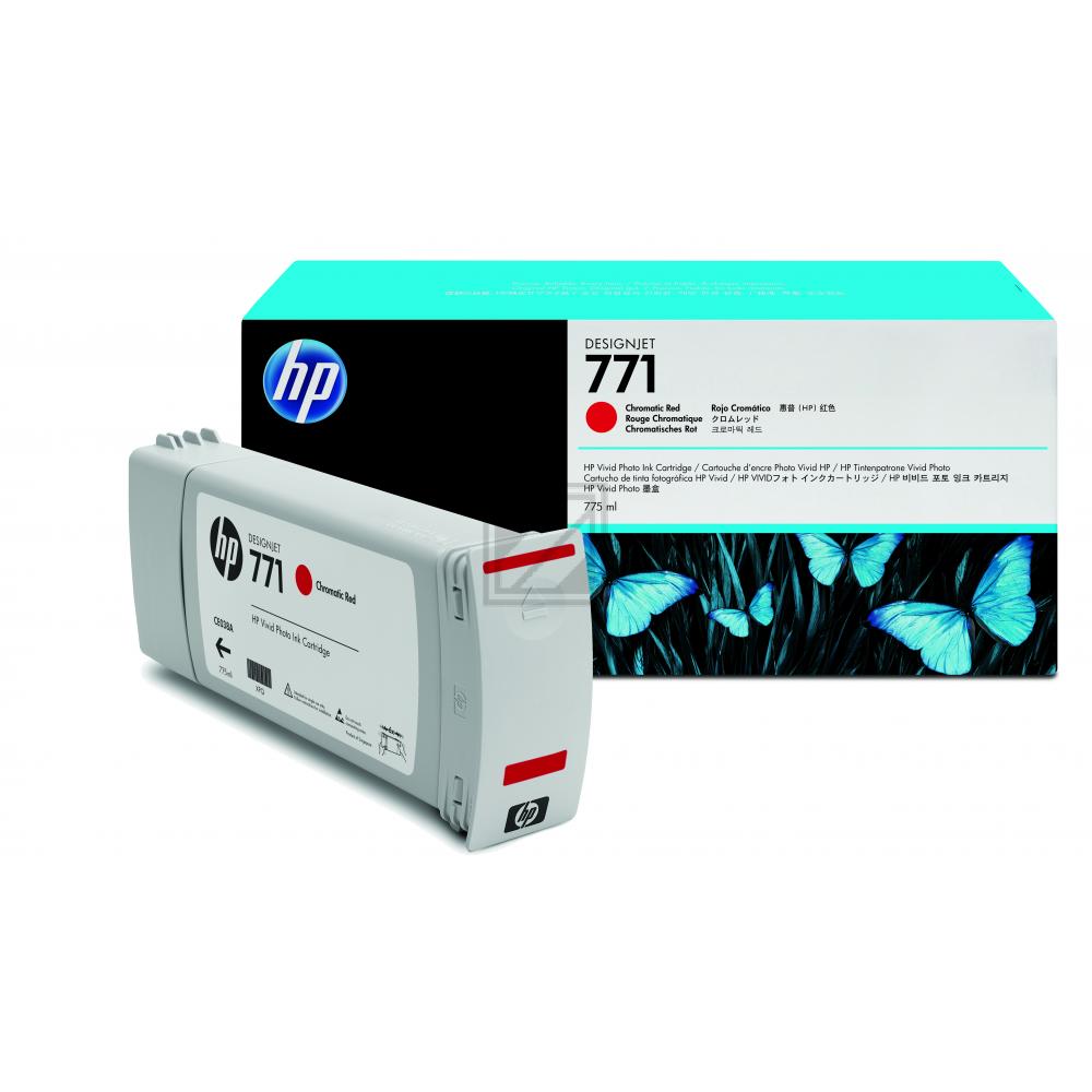 B6Y08A HP 771C DNJ Tinte red chromatic 775ml