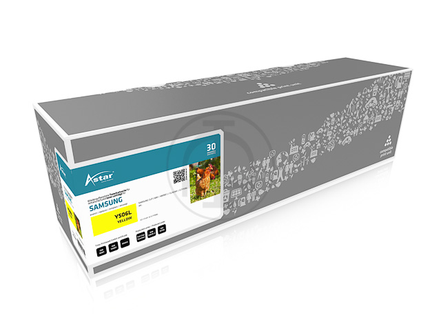 AS13506 ASTAR SAM. CLP680 TONER YEL CLTY506L/SU515A 3500Seiten