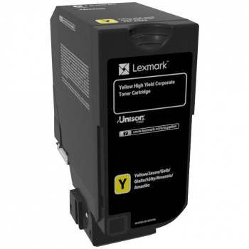 74C2HYE LEXMARK CS72x Toner yellow corporate 12.000Seiten