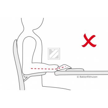 BNETWRC BAKKER Trapezium Compact Handgelenkauflage antibakteriell schwarz