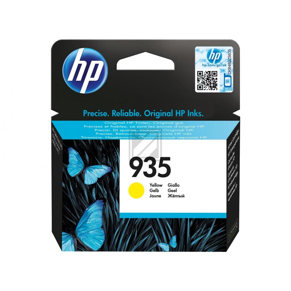 C2P22AE#BGX HP 935 OJ PRO Tinte yellow ST 400Seiten 4,5ml