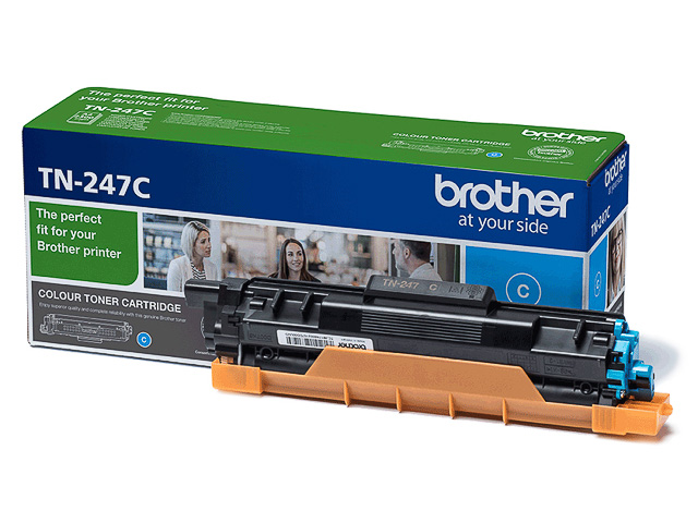 TN247C BROTHER DCPL3510CDW TONER CYA 2300Seiten hohe Kapazitaet