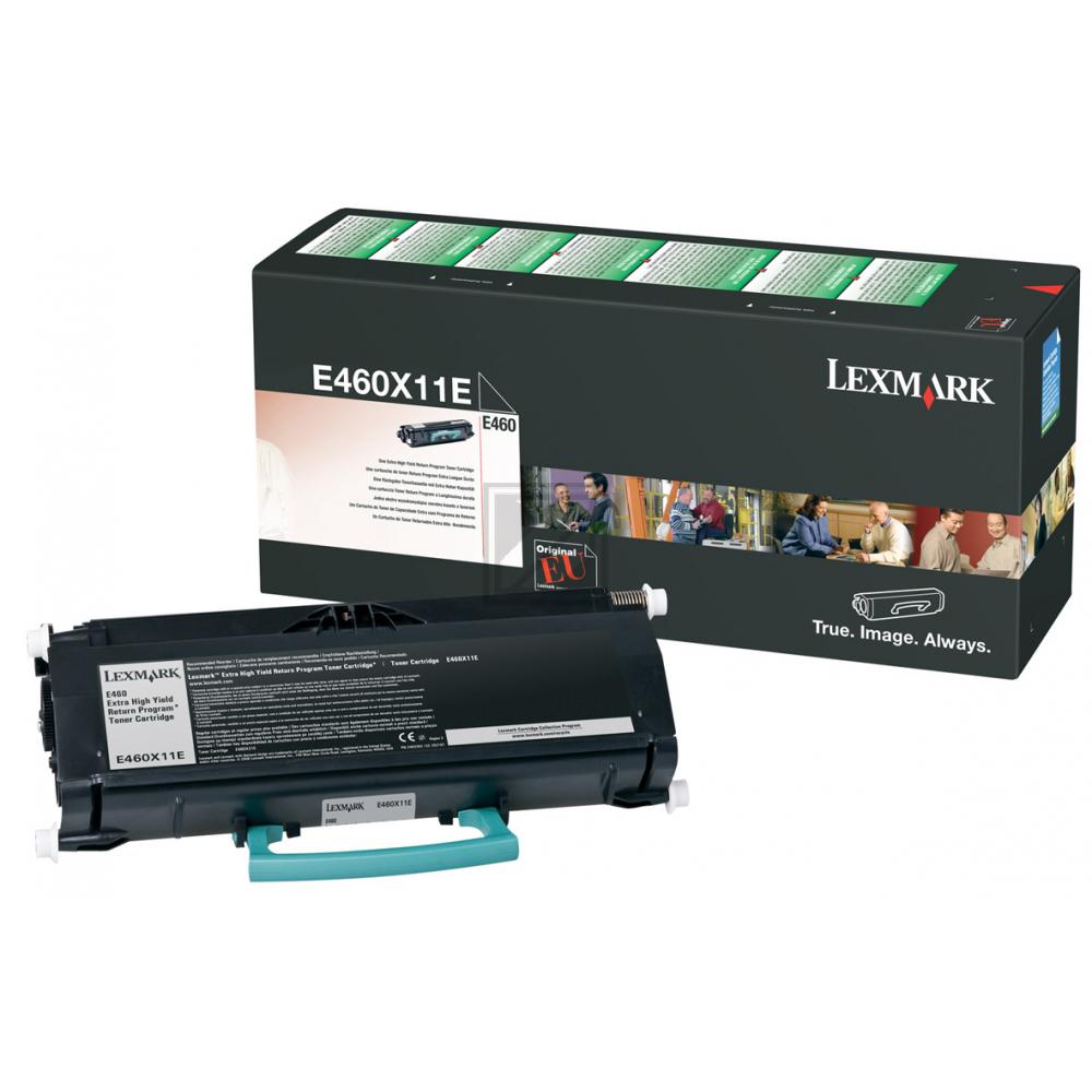E460X11E LEXMARK Optra E Cartridge black return 15.000Seiten