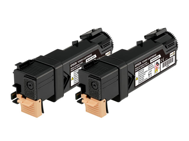 C13S050631 EPSON ALC2900 TONER (2) BLACK 2x3000Seiten