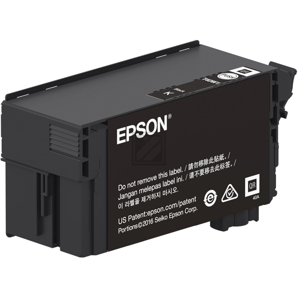C13T40D140 EPSON UltraChrome XD2 Tinte black ST 80ml