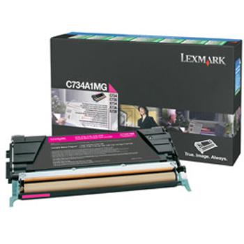 C734A1MG LEXMARK C73x/X73x Toner magenta return 6000Seiten