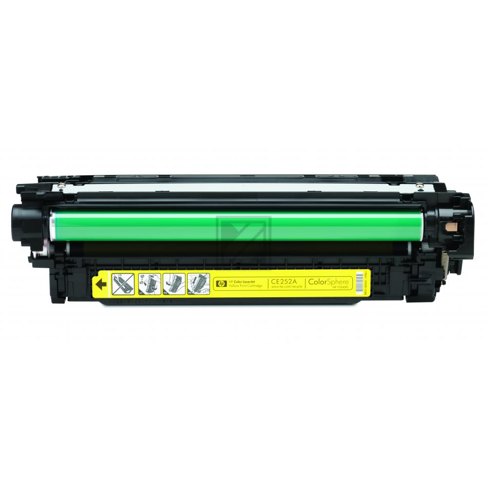 CE252A HP 504A CLJ Cartridge yellow ST 7000Seiten