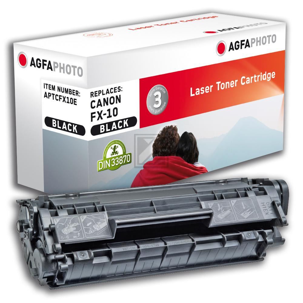 APTCFX10E AP CANON FX10 Fax Cartridge black rebuilt 2000Seiten