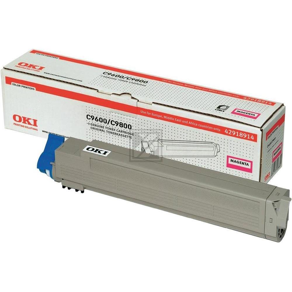 42918914 OKI C9xxx Toner magenta 15.000 Seiten