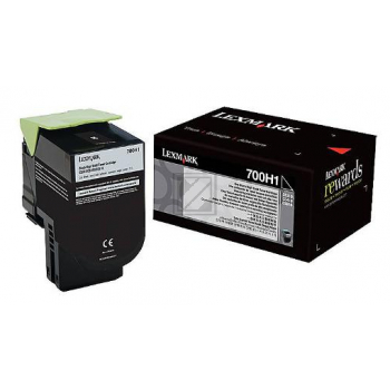 70C0H10 LEXMARK 700H1 CS410 Toner black 4000Seiten