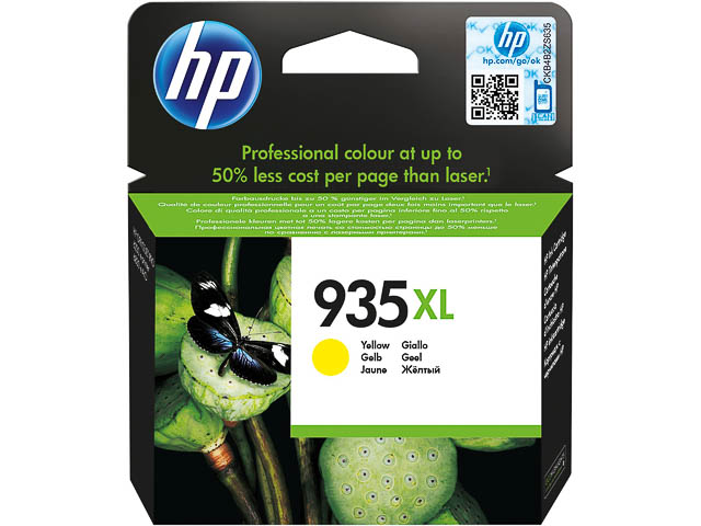 C2P26AE#BGX HP OJ PRO 6230 TINTE YEL HC HP935XL 9,5ml 825Seiten hohe Kapazitaet