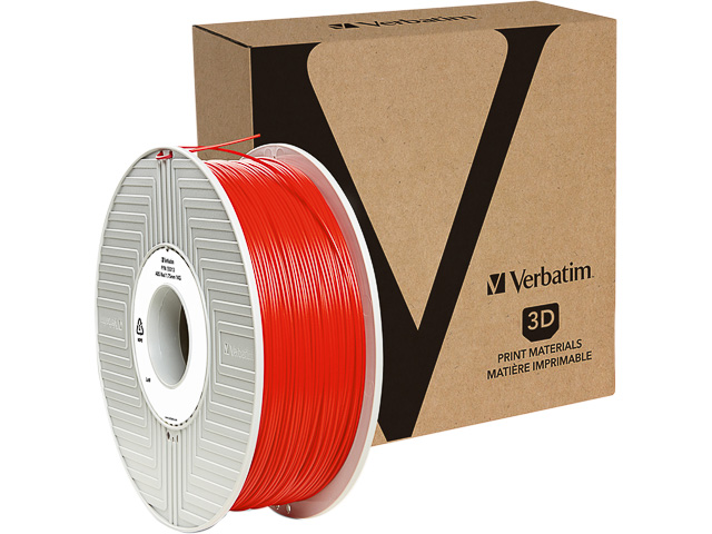 ABS 1,75mm RED 1kg VERBATIM 3D FILAMENT