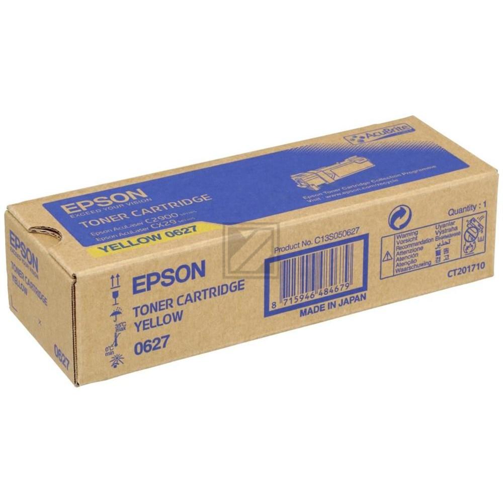 C13S050627 EPSON AL Toner yellow 2500 Seiten