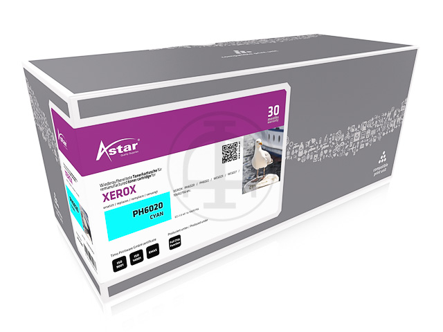 AS14206 ASTAR XER. PH6020 TONER CYA 106R2756 1000Seiten