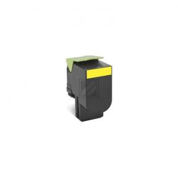 70C2XY0 LEXMARK 702XY CS510 Toner yellow HC return 4000Seiten
