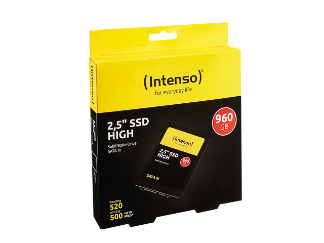 INTENSO 2.5 SSD SATA III HIGH 960GB 3813460 intern