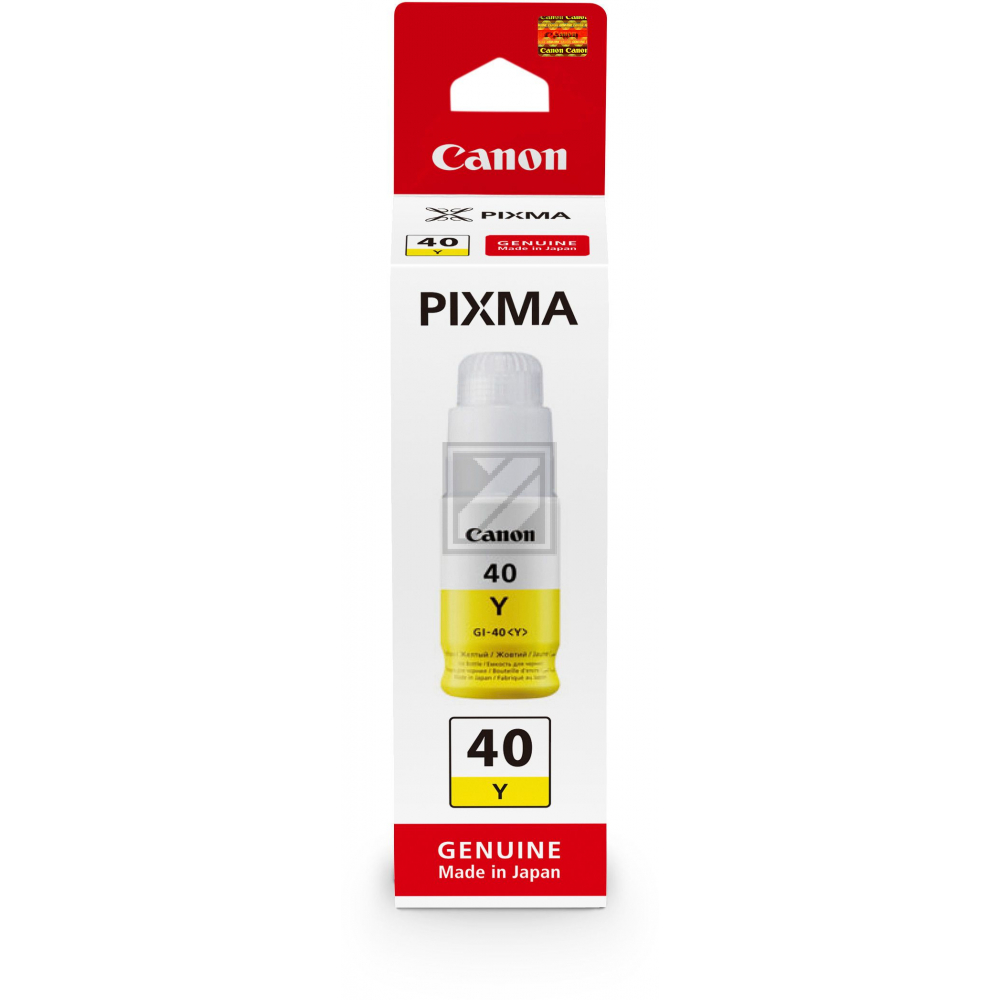 3402C001 CANON GI40Y Pixma Tinte yellow 7700Seiten 70ml