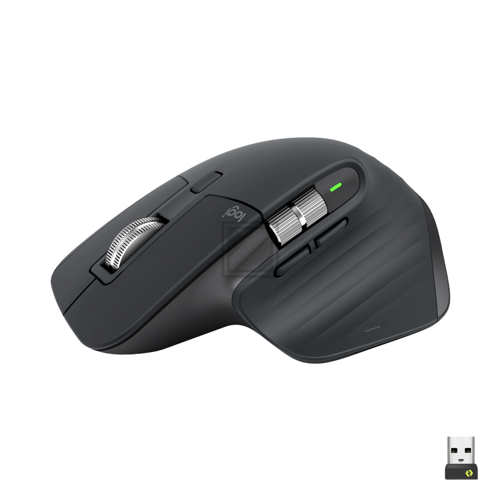 LOGITECH MX MASTER 3S MAUS KABELLOS GRAU 910-006559 7Tasten 8000dpi 2.4GHz