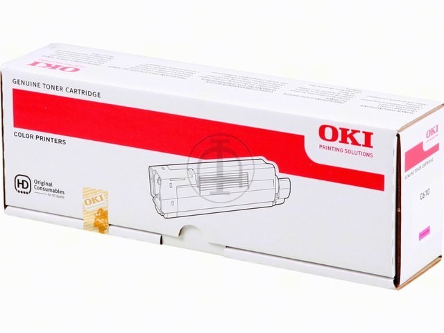 44315306 OKI C610 TONER MAGENTA 6000Seiten