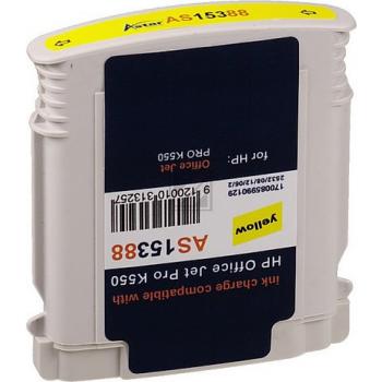 AS15388 ASTAR HP 88XL OJ Tinte yellow HC rebuilt 1540Seiten Chip 17,1ml
