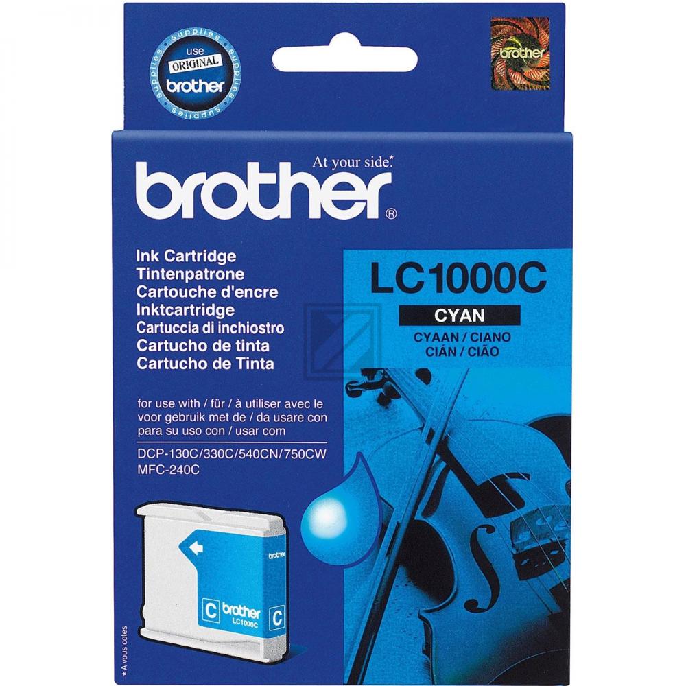 LC1000C BROTHER DCP Tinte cyan 400Seiten