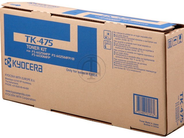 TK475 KYOCERA FS6025MFP TONER BLACK 1T02K30NL0 15.000Seiten