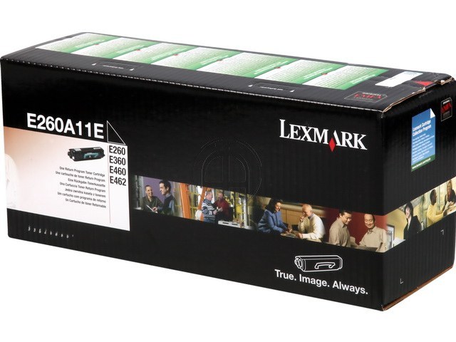 E260A11E LEXMARK E260 CARTRIDGE BLACK 3500Seiten return