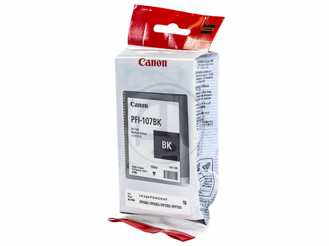PFI107BK CANON IPF680 TINTE BLACK 6705B001 130ml