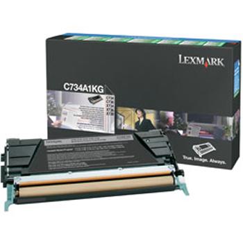 C734A1KG LEXMARK C73x/X73x Toner black return 8000Seiten