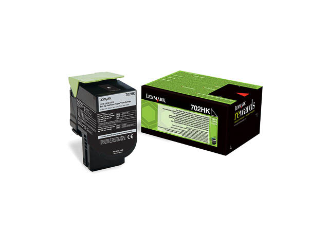 70C2HK0 LEXMARK CS310DN TONER BLACK HC 702HK 4000Seiten hohe Kapazitaet return