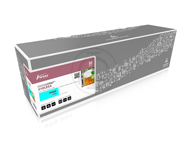 AS14560 ASTAR KYO. FSC5300 TONER CYA TK560C 10.000Seiten