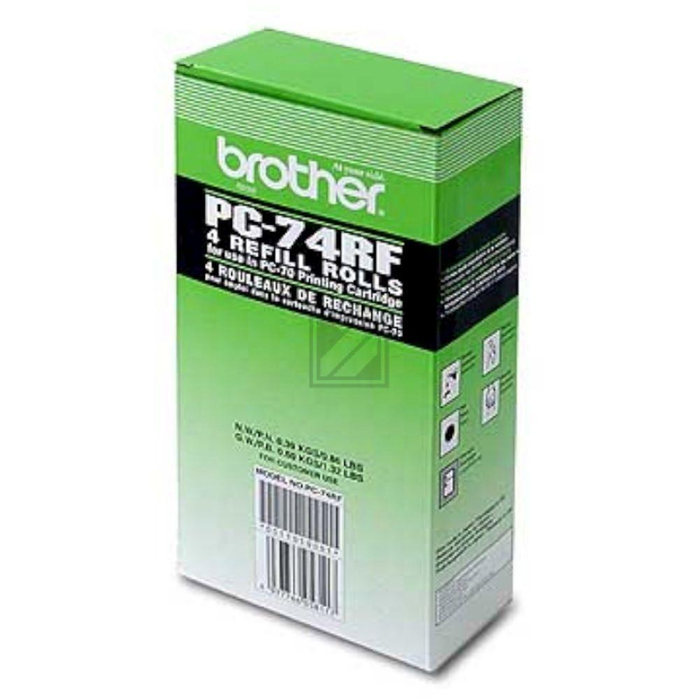 PC74RF BROTHER Fax72 Nachfuellung (4) 4x144Seiten