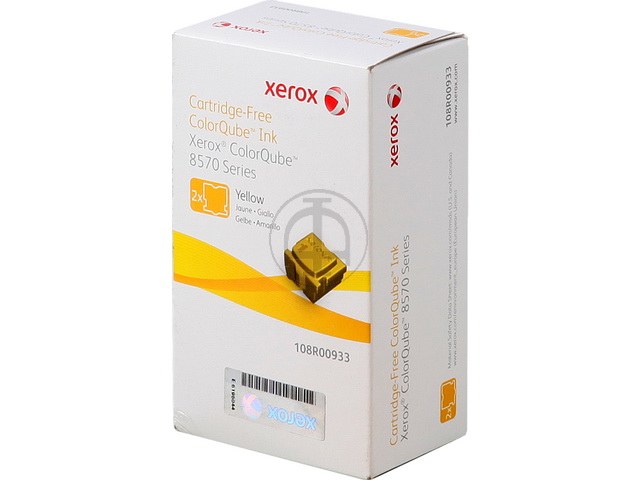 108R00933 XEROX CQ8570 FESTTINTE (2) YEL 2x2200Seiten