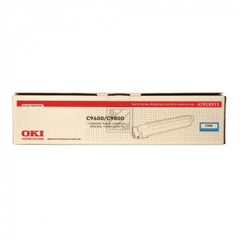 42918915 OKI C9xxx Toner cyan 15.000 Seiten