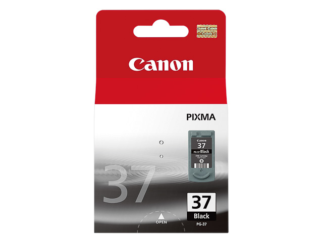 PG37 CANON IP2500 TINTE BLACK 2145B001 Nr.37 11ml 220Seiten