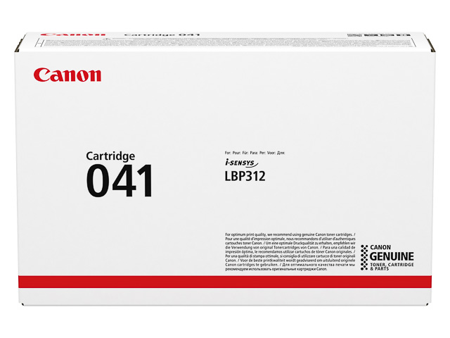 0452C002 CANON LBP312X TONER BLACK ST 041BK 10.000Seiten Standard Kapazitaet