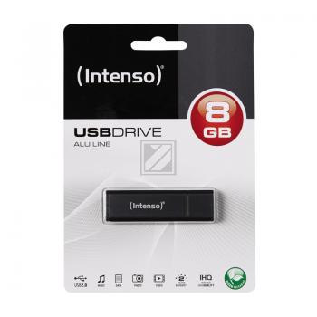 INTENSO ALU LINE USB STICK 8GB 3521461 28MB/s USB 2.0 anthrazit
