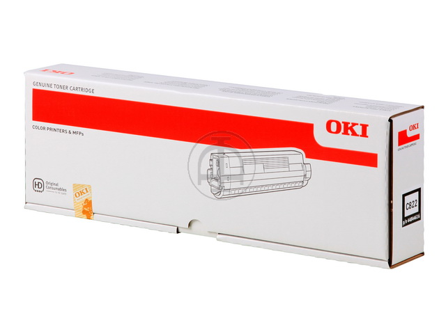 44844616 OKI C822 TONER BLACK 7000Seiten