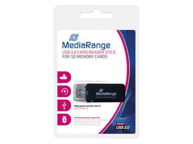 MEDIARANGE USB 3.0 MRCS507 Multi-Slot-Kartenleser
