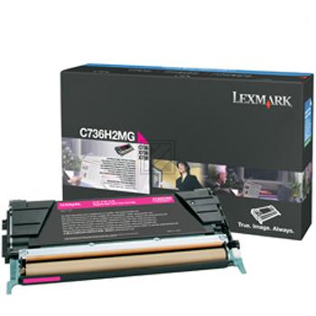 C736H2MG LEXMARK C73x/X73x Toner magenta HC 10.000Seiten