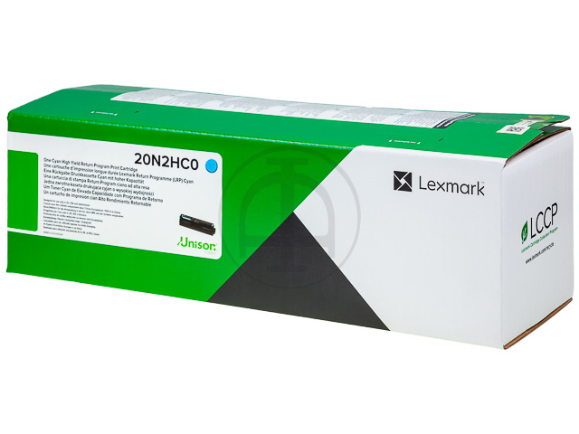 20N2HC0 LEXMARK CS331 TONER CYAN HC 4500Seiten return hohe Kapazitaet
