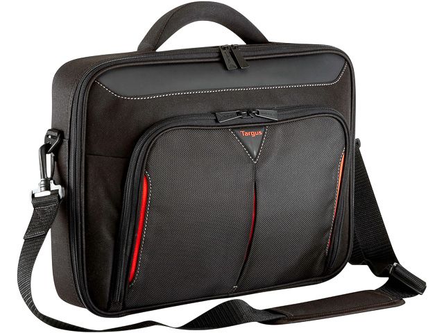 CN414EU TARGUS CLASSIC CLAMSHELL Notebooktasche 14 schwarz- rot