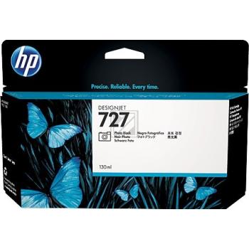 B3P23A HP 727 DNJ Fototinte photo blk HC 130ml