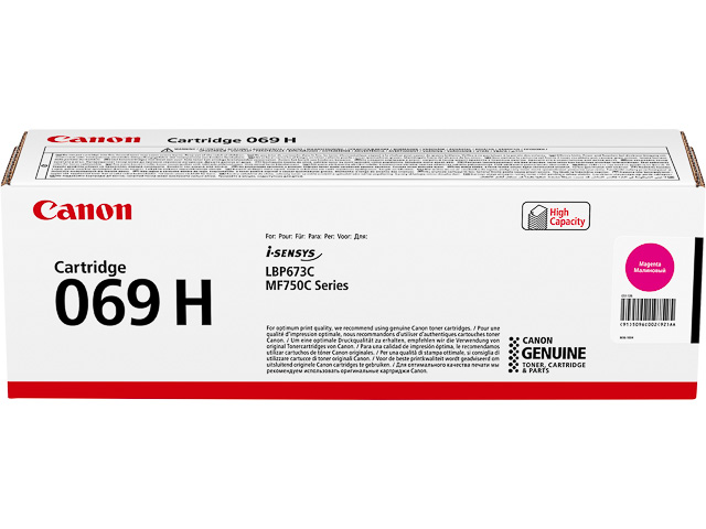 5096C002 LBP763CDW CARTRIDGE MAGENTA HC 069HM 5500Seiten hohe Kapazitaet