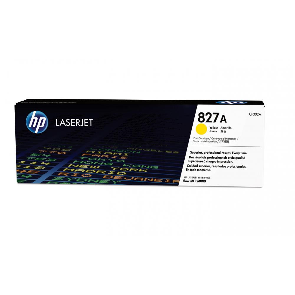 CF302A HP 827 CLJ Toner yellow 32.000 Seiten
