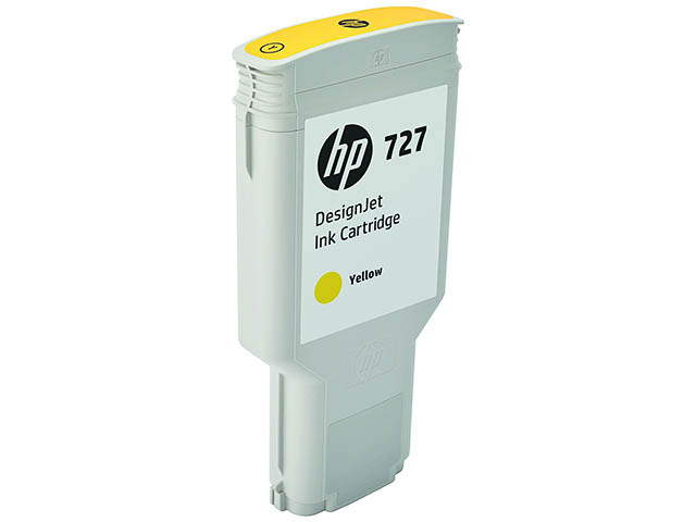 F9J78A HP DNJ T920 TINTE YELLOW EHC HP727 300ml extra hohe Kapazitaet
