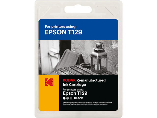 185E012901 KODAK EPS. B42WD TINTE BLK C13T12914012/T1291 380Seiten 11,2ml