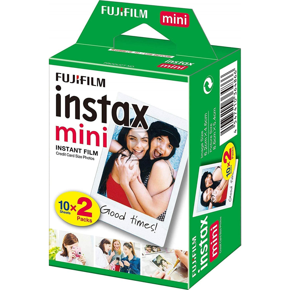 16567828 FUJIFILM Instax mini Film (2) 2x10Blatt Instant