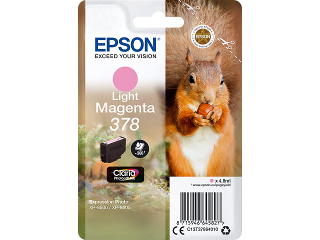 C13T37864010 EPSON XP8500 TINTE LMAG ST 4,8ml 360Seiten Standard Kapazitaet