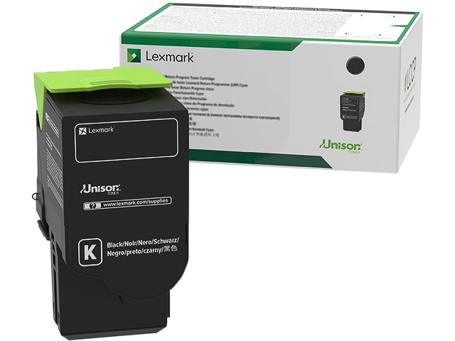 C2320K0 LEXMARK C2325 TONER BLACK ST 1000Seiten return